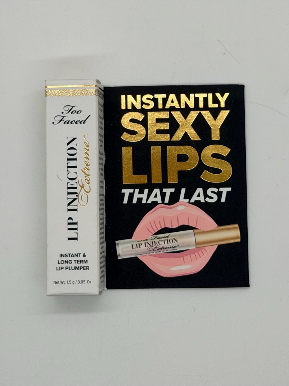 NWT Too Faced Lip Injection Extreme Lip Plumper Mini 0.05 oz